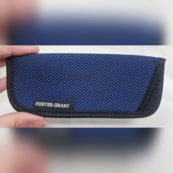 Foster Grant Reading Glasses Slim Lace Soft Sleeve Case Lot Of 3 Pink Teal Blue - Picture 7 of 10